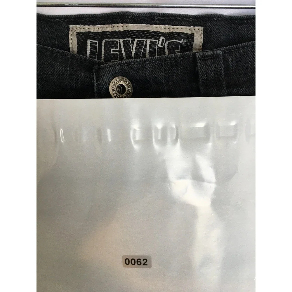 Levis 511 Skinny Jeans Mens 34x32 Faded Black Stretch Denim Pants